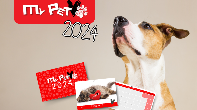 Calendario My Pet 2024. Partecipa al contest e il tuo pet sarà protagonista!
