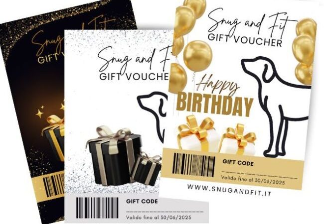 Gift Card Snug & Fit: il regalo perfetto per chi ama gli animali