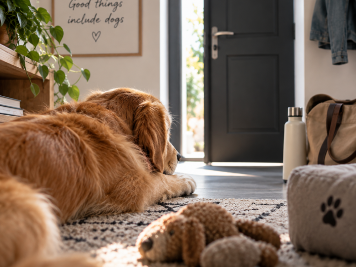 Ritorno alla routine dopo le vacanze: come aiutare il cane a restare di nuovo solo
