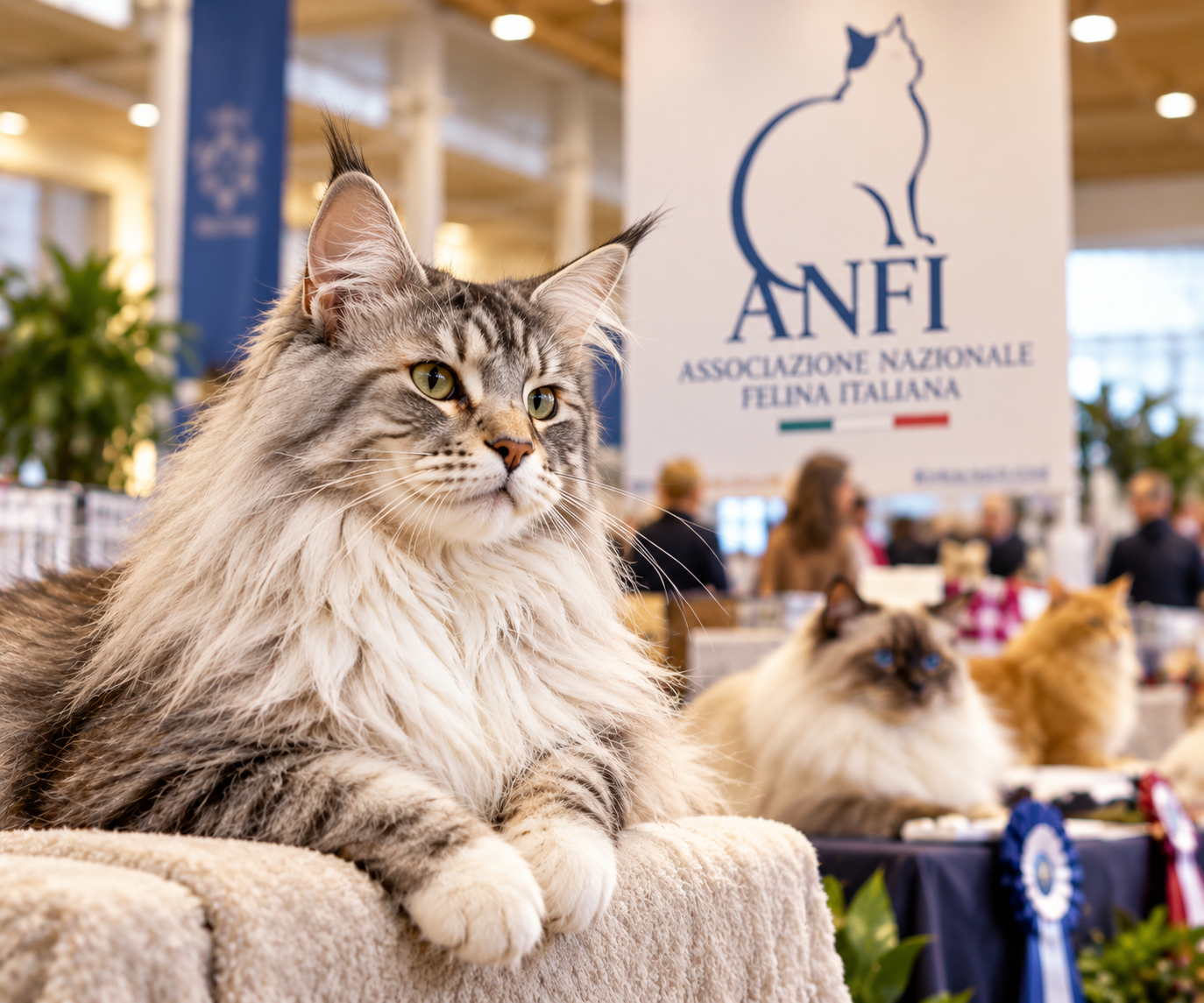 Esposizione Internazionale Felina a Piazzola sul Brenta: il 3 e 4 ottobre 2026 protagonisti i gatti