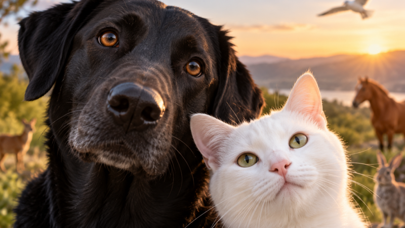 Giornata Mondiale degli Animali 2026: il 4 ottobre guardiamo il mondo con i loro occhi