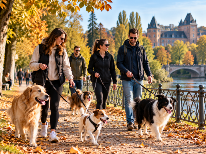 A spasso con Fido a Torino: al Valentino una passeggiata solidale per cani e persone
