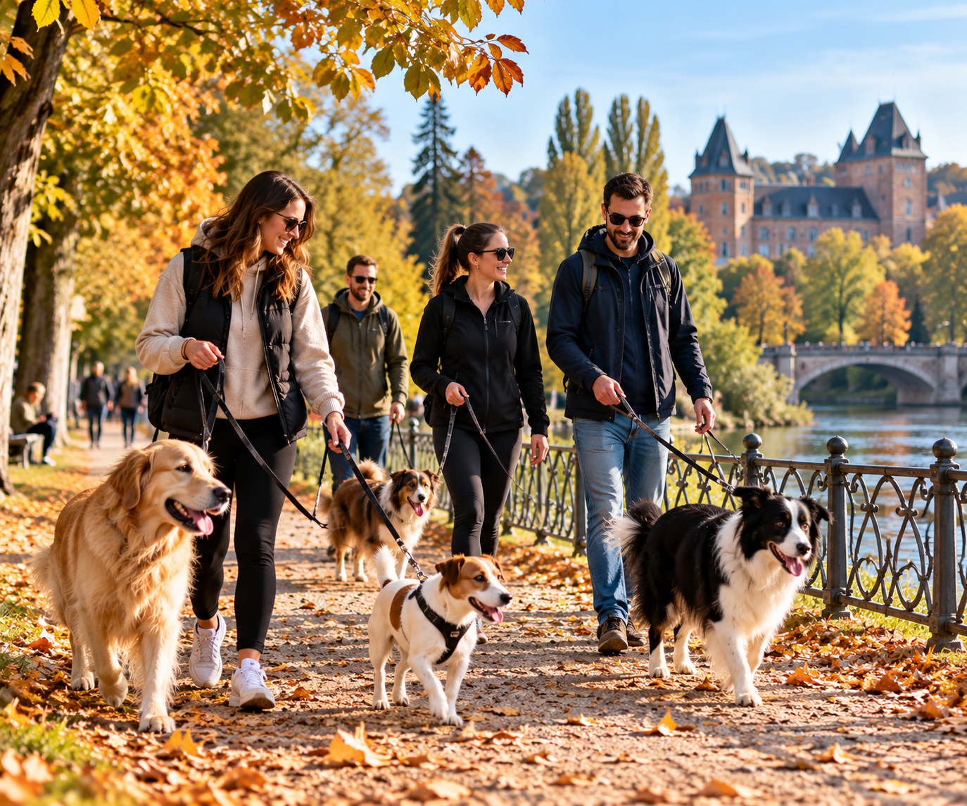 A spasso con Fido a Torino: al Valentino una passeggiata solidale per cani e persone